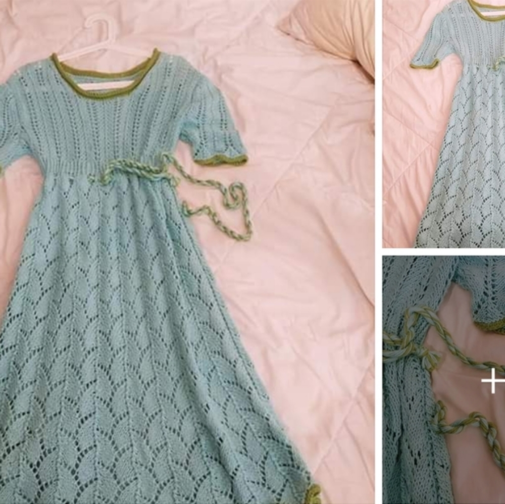 Knitted Vintage Dress